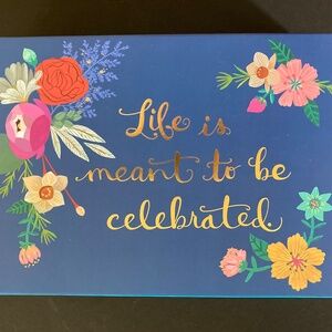 Hallmark "Life is meant to be celebrated" Boxed Set/20 Cards & Envelopes/WAS $35